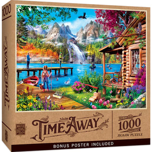 PFG Time Away - Fishing with Pappy, P.D.Moreno (1000pcs) (Usage/Used - PUZZLES FOR GOOD)