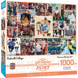 Saturday Evening Post - Rockwell Collage, Norman Rockwell (1000pcs)