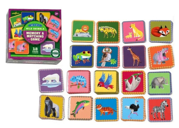 Buy Mini - memory & matching game - wild animals Puzzle | Jigsaw Jungle