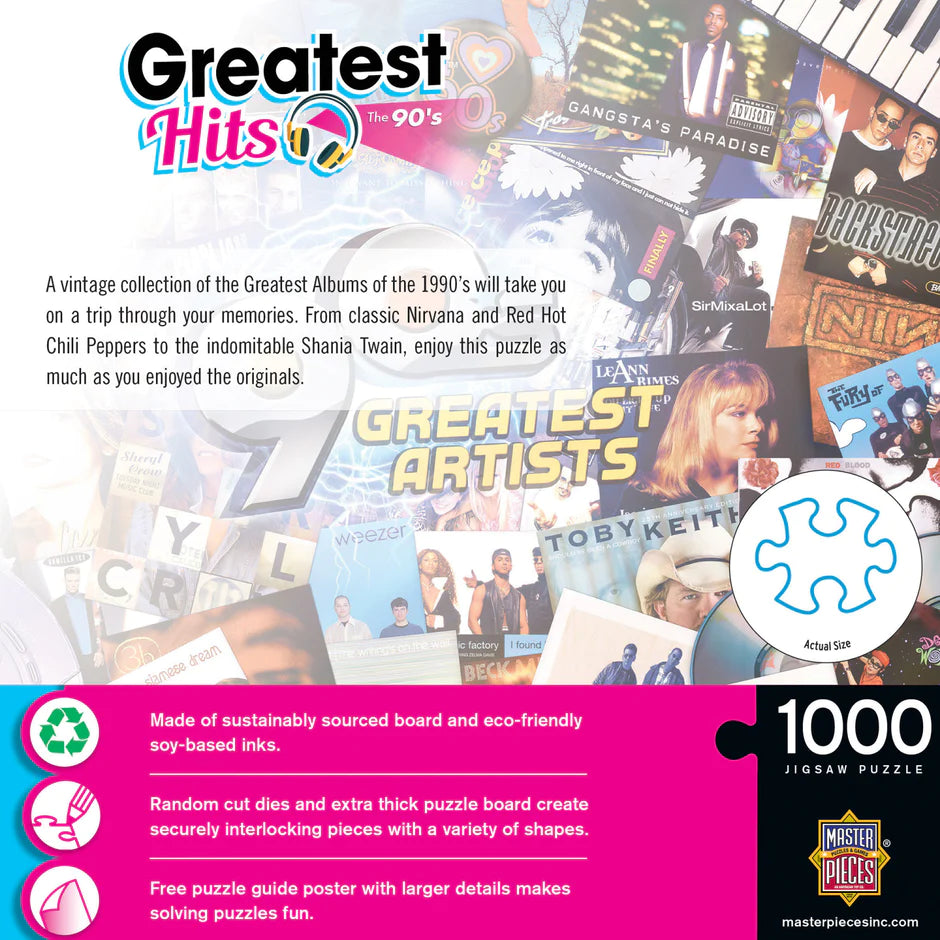 Greatest Hits - 90's Artists (1000pcs)
