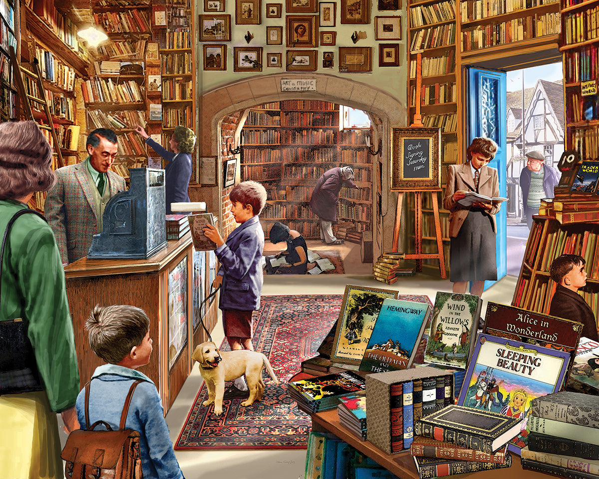 PFG Old Book Store, Steve Crisp (Usage/Used - PUZZLES FOR GOOD)