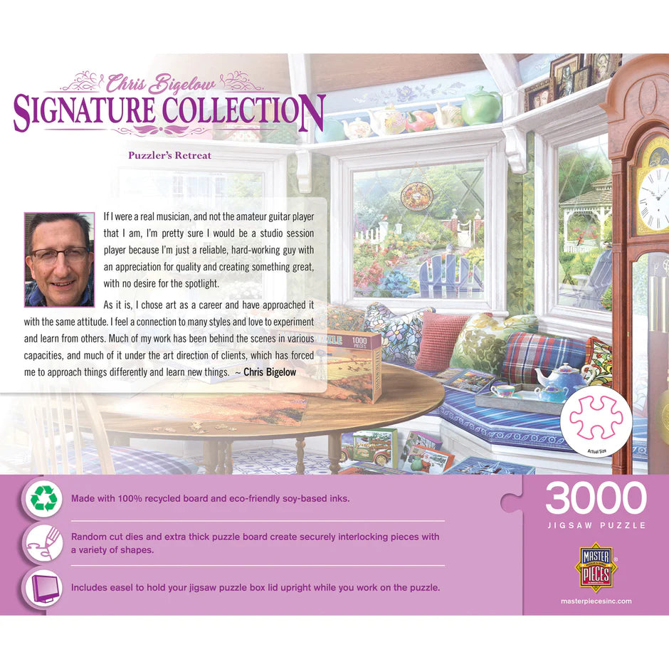 Signature Collction - Puzzler's Retreat, Chris Bigelow (3000pcs)