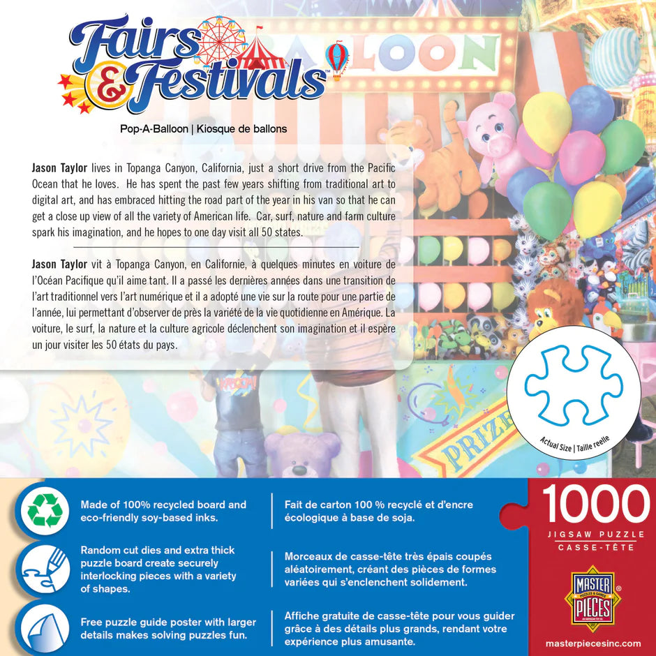 Fairs & Festivals - Pop-a-Balloon, Jason Taylor (1000pcs)