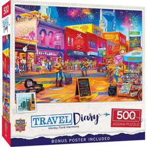 Travel Diary - Honky-Tonk Harmony (500pcs)