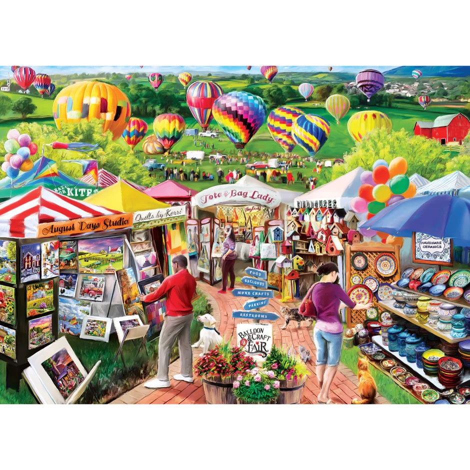 PFG Fairs & Festivals - Balloon & Craft Fair (1000pcs) (Usage/Used - PUZZLES FOR GOOD)