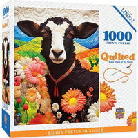 Matelassé - moutons noirs de la famille (1000pcs)