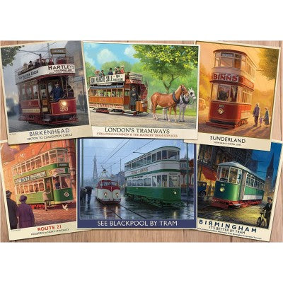 Vintage Trams, Daniel Rodgers (1000pcs)