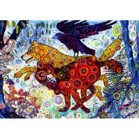 Loups dans un bois bleu, Sally Rich (1500pcs)