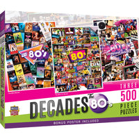 Decades - The 80's Multipack (3x500pcs)