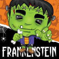 Frankenstein Chibi Square Puzzle (100pcs)