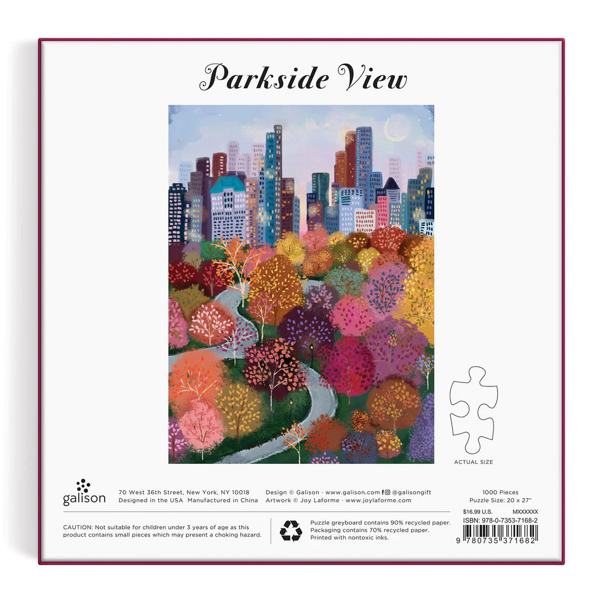 Parkside View, Joy LaForme (1000pcs)