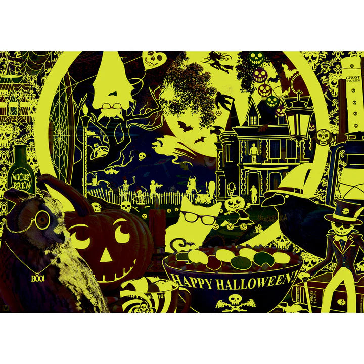 A Scary Night Outside Glow (1000pcs) (Glow in the Dark)