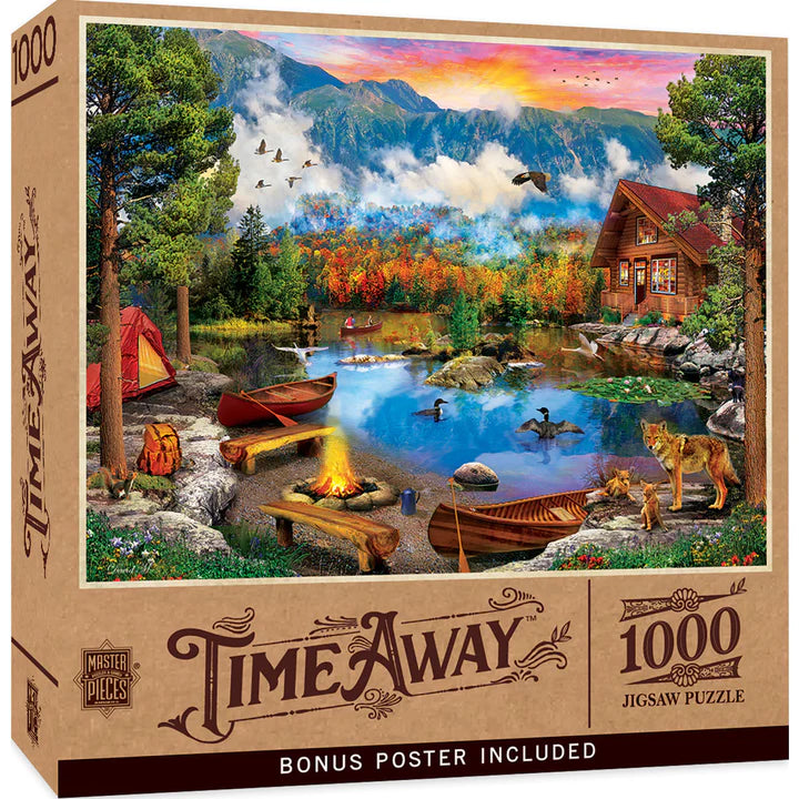 Time Away - Sunset Canoe, David MacLean (1000pcs)