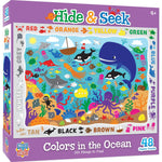 Hide & Seek - Couleurs dans l'océan (48pcs)
