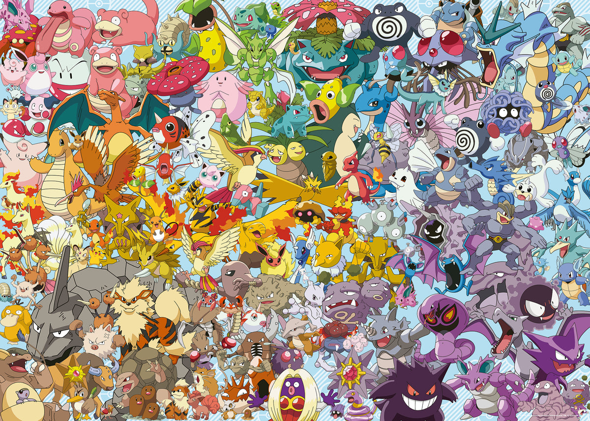 Ravensburger Challenge - Pokemon (1000pcs)