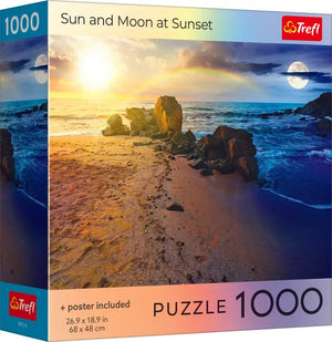 Sun and Moon at Sunset (1000pcs)