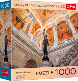 Library of Congress, Washington, DC (1000pcs)