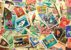 Vintage Postage Stamps (1000pcs)