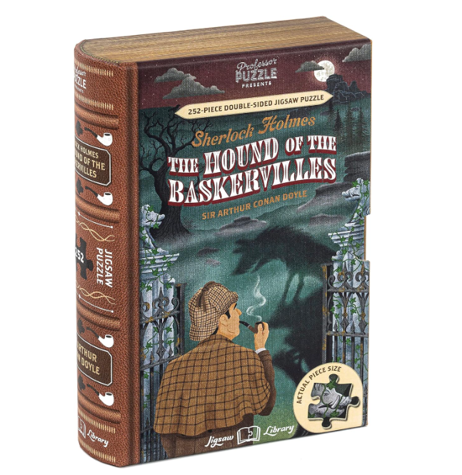 Puzzle Library - Les chiens des Baskervilles (252pcs) (double face)