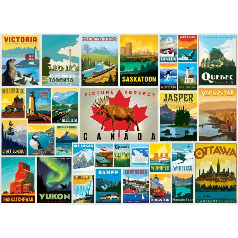 Vintage Posters - O' Canada (1000pcs)