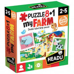 8 + 1 ferme (puzzle éducatif)