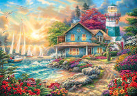 PFG Sunrise by the Sea (2000pcs) (utilisation / utilisée - puzzles pour de bon)