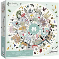 Bâtiments de Londres (500pcs) (ronde)