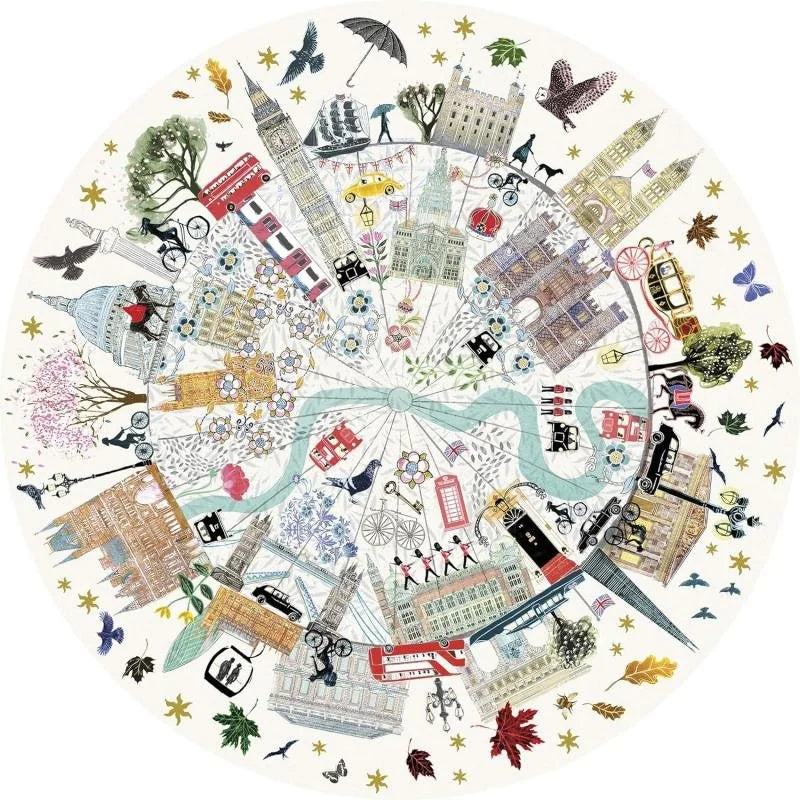 Buildings of London (500pcs) (ROUND)