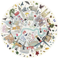 Bâtiments de Londres (500pcs) (ronde)