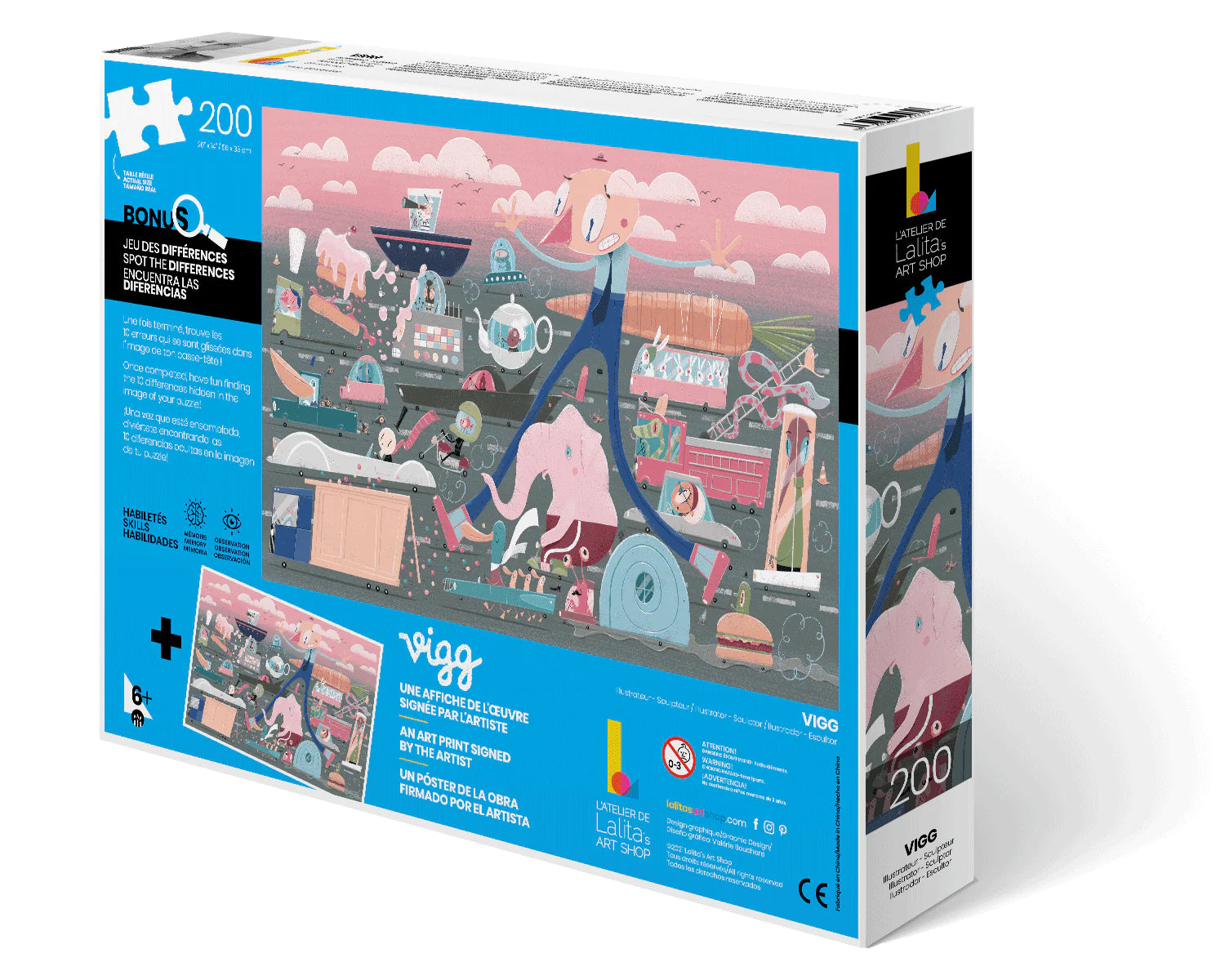 Panic in Traffic / Panique dans le trafic ! (200pcs)