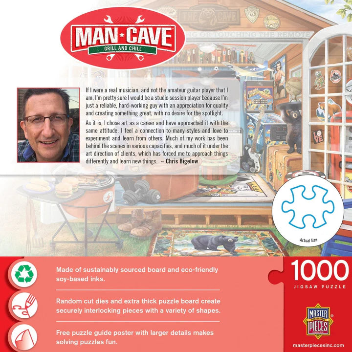 Man Cave - Grill and Chill (1000pcs)