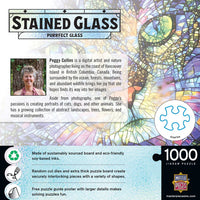 Stained Glass - Purrfect Glass, Peggy Collins (1000pcs)