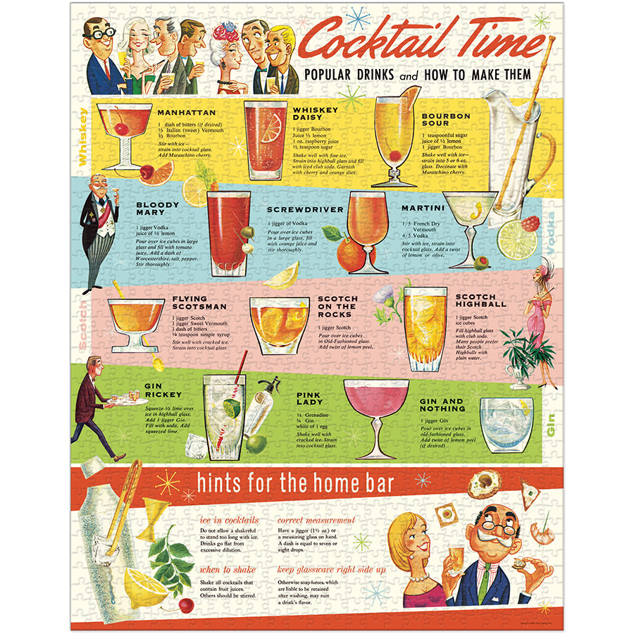 DMG Vintage - Cocktails (1000pcs) (DAMAGED BOX)