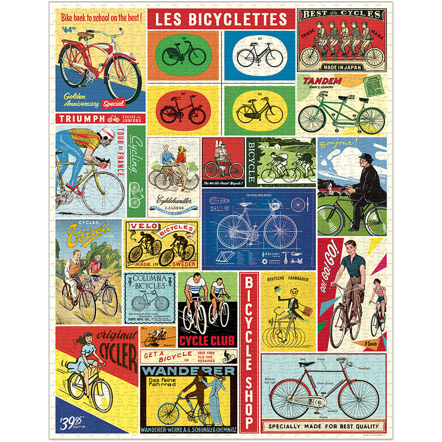 Vintage - Bicycles (1000pcs)