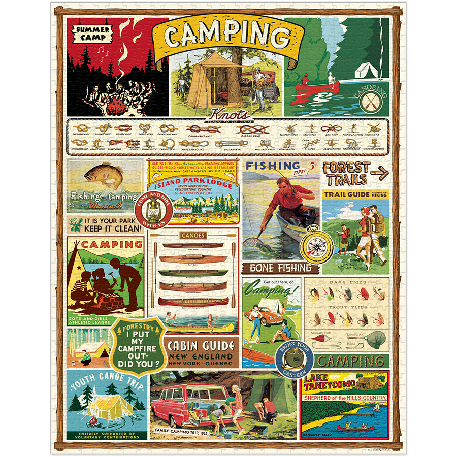 Vintage - Camping (1000pcs)