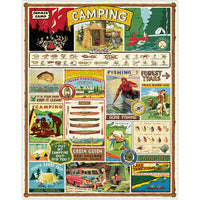 Vintage - camping (1000pcs)