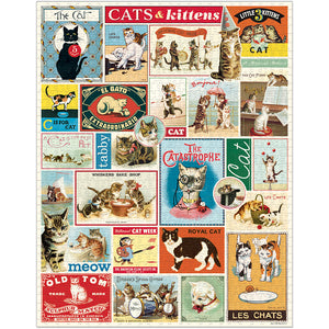 Vintage - Cats & Kittens (1000pcs)