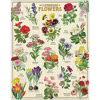 Vintage - Langue des fleurs (1000pcs)