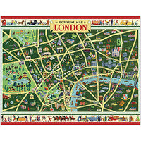 Vintage - Pictorial Map of London (1000pcs)