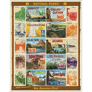 Vintage - National Parks 2 (1000pcs)