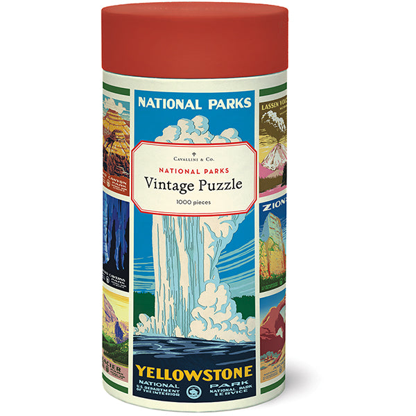 Vintage - National Parks Posters (1000pcs)
