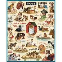 Vintage - chiens vintage (1000pcs)