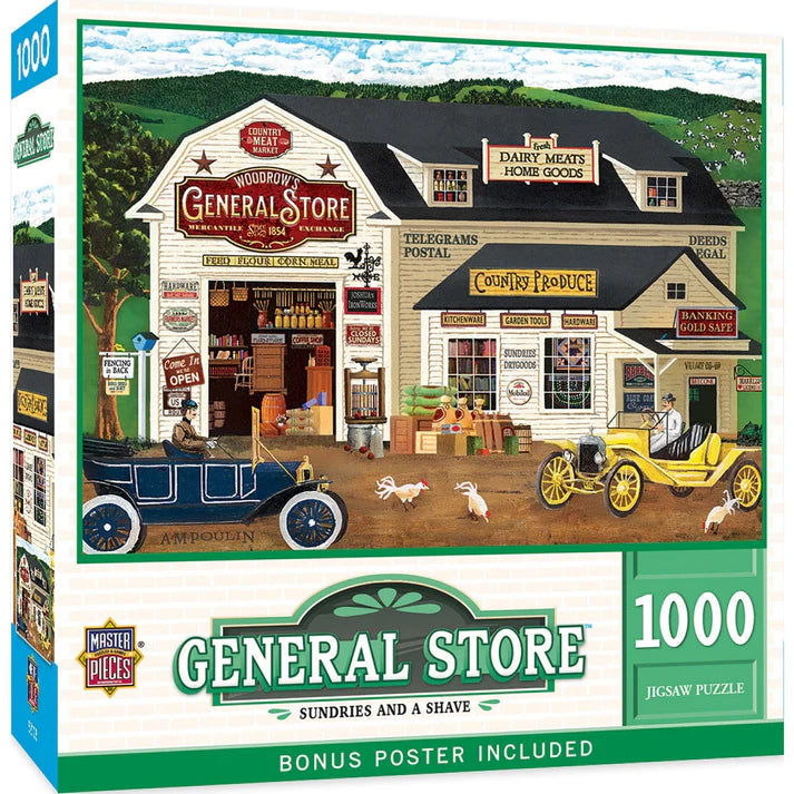 General Store - Sundries and a Shave, Gail Fraser (1000pcs)