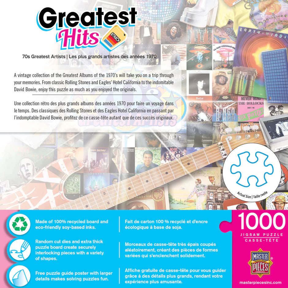 Greatest Hits - 70's Artists (1000pcs)
