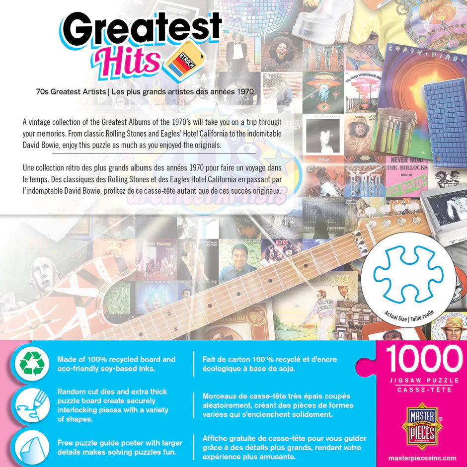 DMG Greatest Hits - 70's Artists (1000pcs) (DAMAGED BOX)