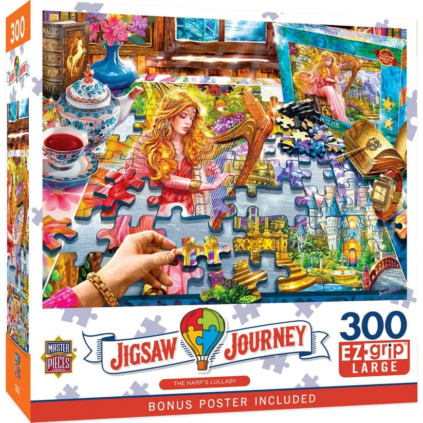 Jigsaw Journey - The Harp's Lullaby (300pcs) (EZ Grip)