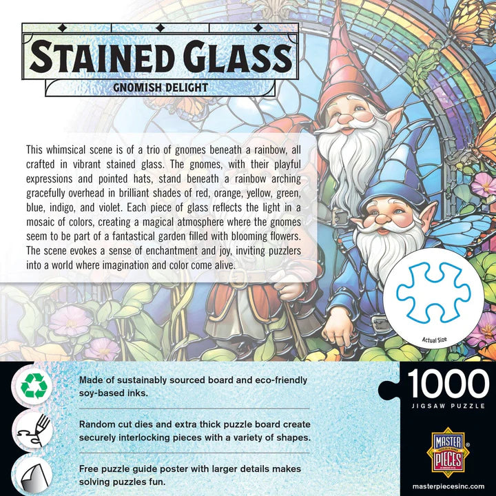 Stained Glass - Gnomish Delight (1000pcs)