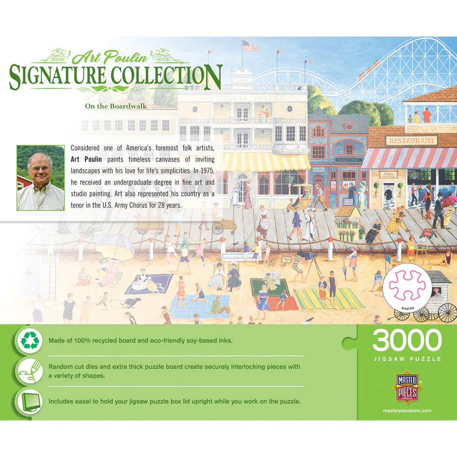 Collection de signature - Sur la promenade, Art Poulin (3000pcs)