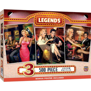 Legends Multipack (3 x 500pcs)