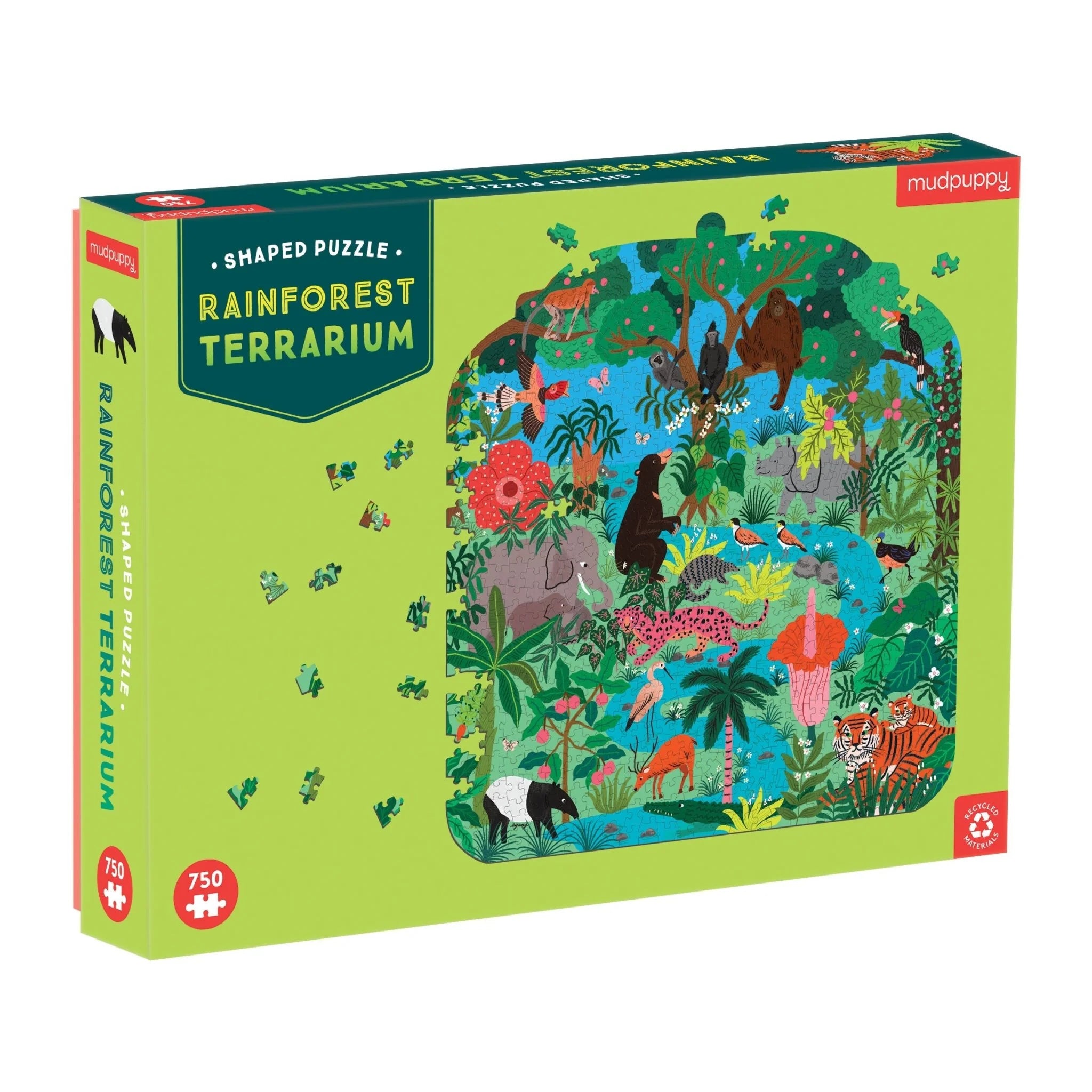 Rainforest Terrarium (Shaped)  (750pcs)